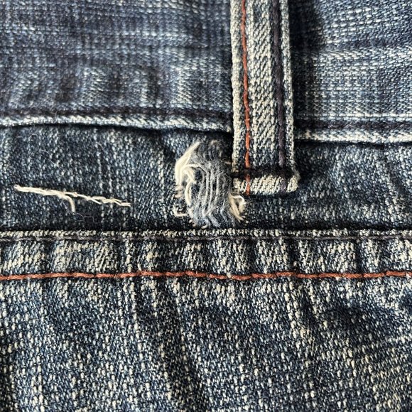 Southpole Baggy Fit Distressed Jeans 90s Y2K Vintage 30x30 Embroidered Edgy - Picture 5 of 15